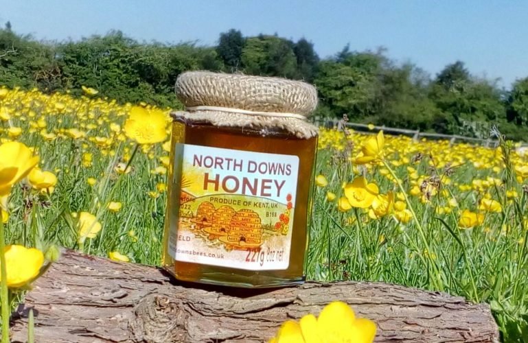 North Downs Honey at Gibsons Farm Shop Kent North Downs Honey at Gibsons Farm Shop Kent